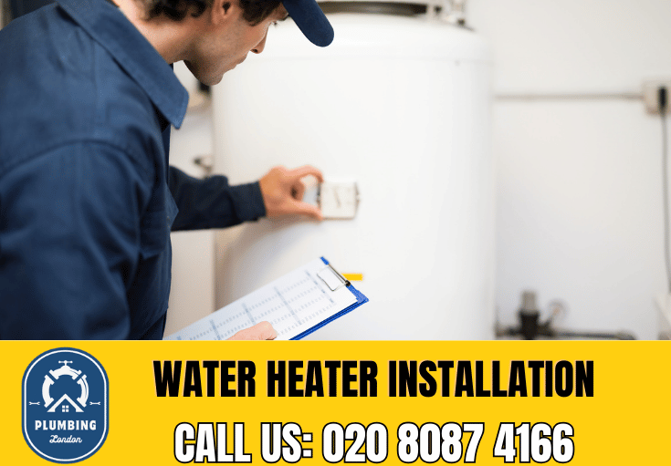 water heater installation Woolwich